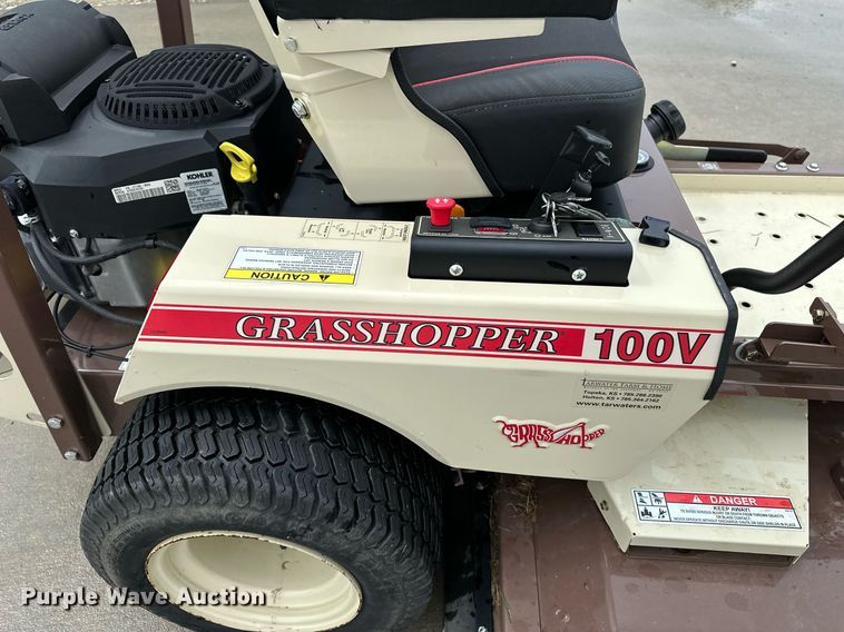 image for item DF8627 2022 Grasshopper 125V ZTR lawn mower