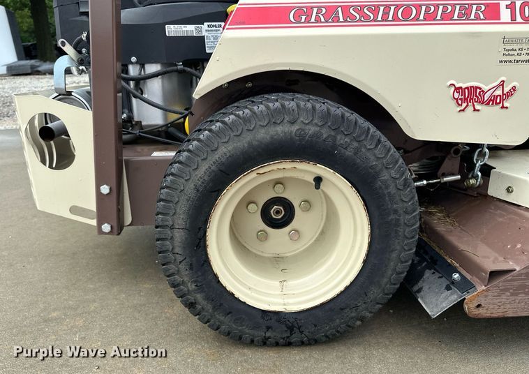 image for item DF8627 2022 Grasshopper 125V ZTR lawn mower