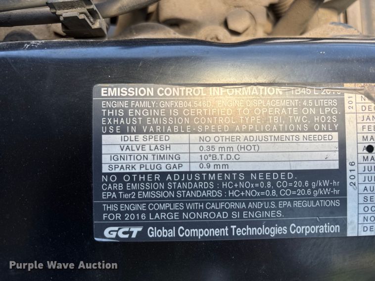 image for item DH8656 2015 Nissan PF80YLP forklift