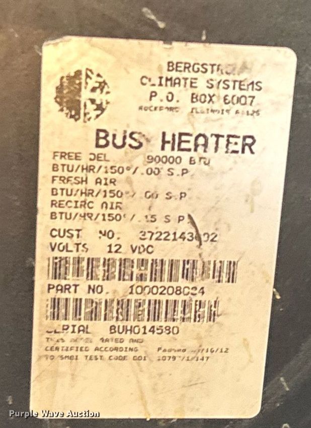 image for item DH8660 2013 International CE school bus