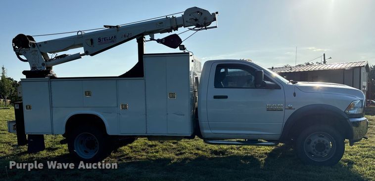 image for item DM1952 2014 Dodge Ram 5500 utility / service truck