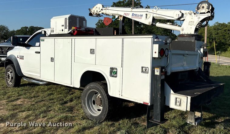 image for item DM1952 2014 Dodge Ram 5500 utility / service truck