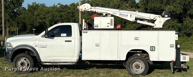 image for item DM1952 2014 Dodge Ram 5500 utility / service truck
