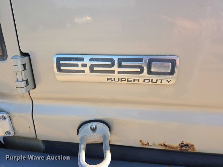image for item DR3821 2007 Ford E250 handicap accessible van