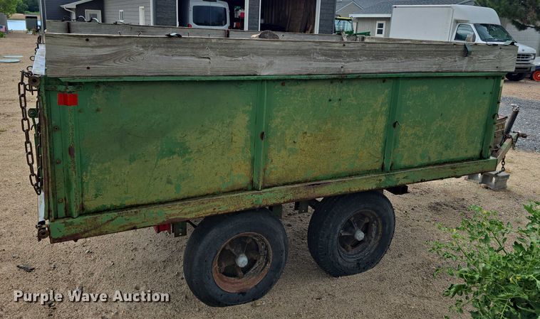 image for item DR3876 1997 Shop built dump trailer