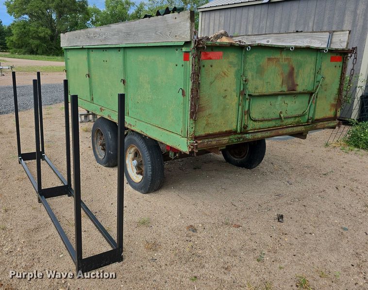 image for item DR3876 1997 Shop built dump trailer
