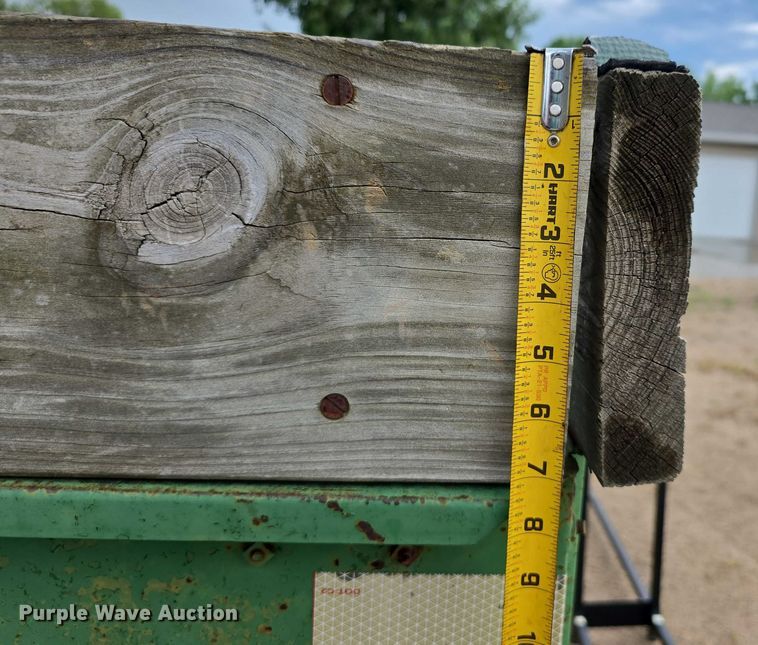 image for item DR3876 1997 Shop built dump trailer