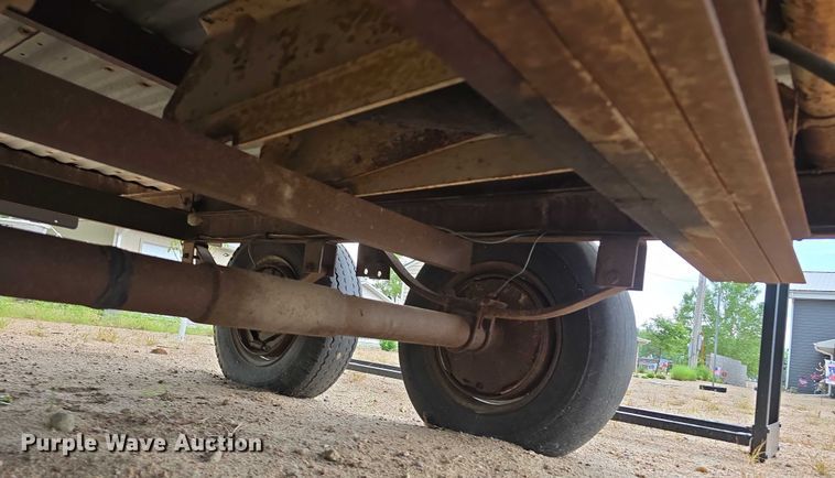 image for item DR3876 1997 Shop built dump trailer