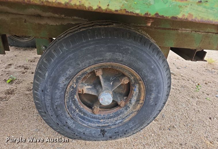 image for item DR3876 1997 Shop built dump trailer