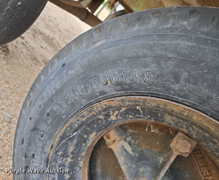 image for item DR3876 1997 Shop built dump trailer