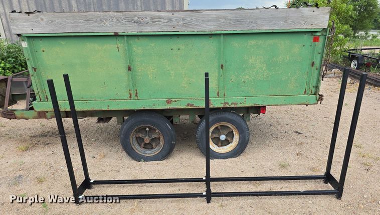 image for item DR3876 1997 Shop built dump trailer