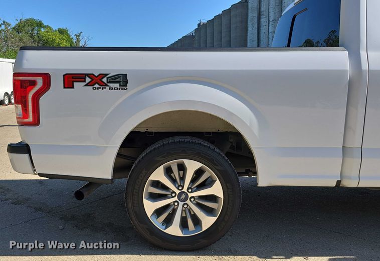 image for item DR3881 2017 Ford F150 XL SuperCab pickup truck