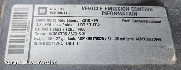 image for item DR3883 2010 Chevrolet Avalanche LTZ  Crew Cab pickup truck