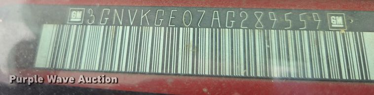 image for item DR3883 2010 Chevrolet Avalanche LTZ  Crew Cab pickup truck