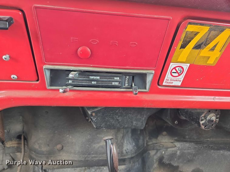 image for item DR3885 1970 Ford F750 dump truck