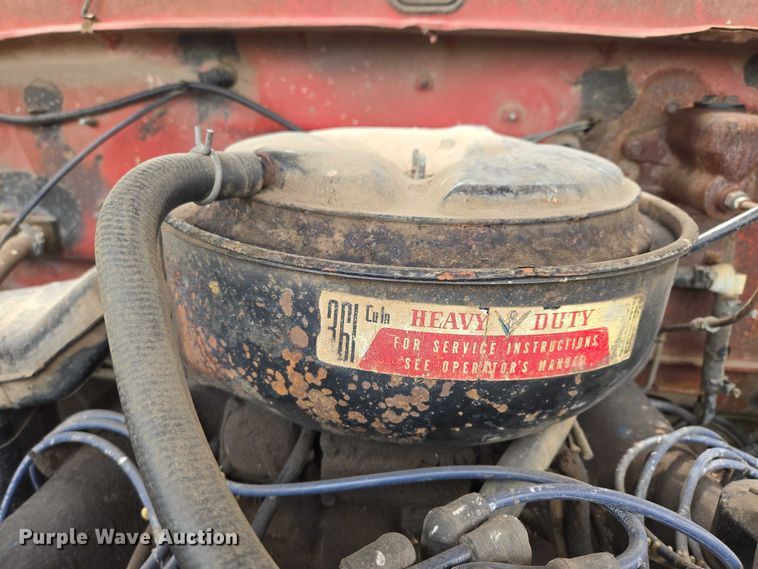 image for item DR3885 1970 Ford F750 dump truck