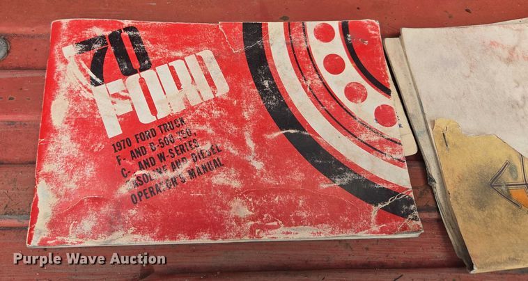 image for item DR3885 1970 Ford F750 dump truck