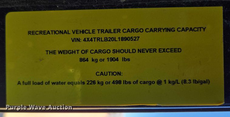 image for item DT7241 2020 Forest River Rockwood camper