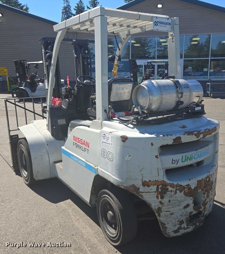 image for item DT7246 2015 Nissan PF80YLP forklift