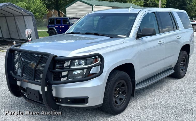 image for item DU9337 2015 Chevrolet Tahoe Police SUV