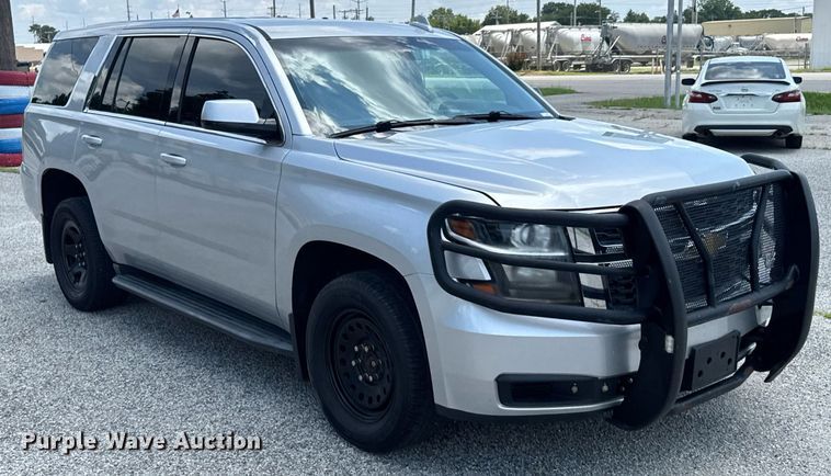image for item DU9337 2015 Chevrolet Tahoe Police SUV