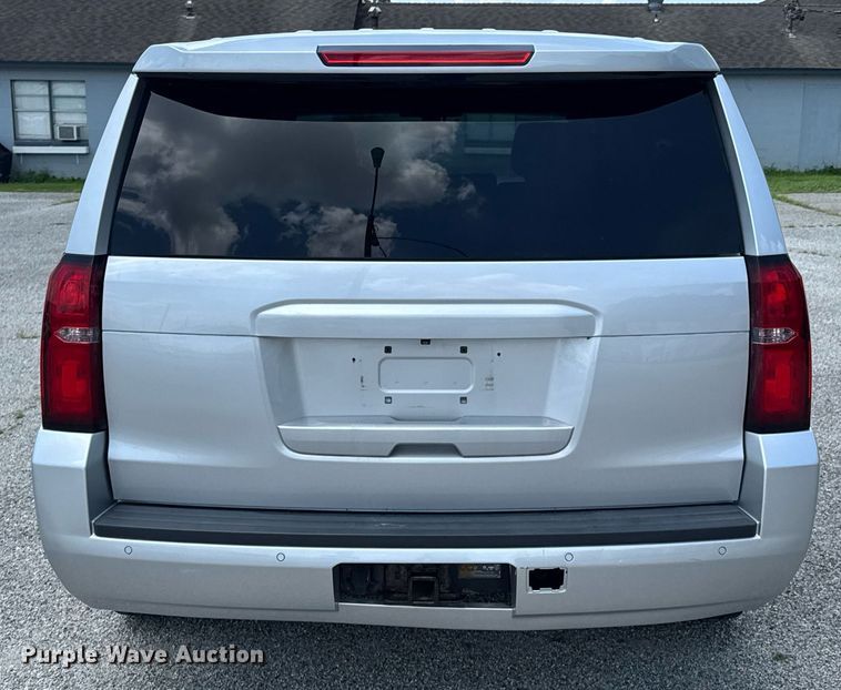 image for item DU9337 2015 Chevrolet Tahoe Police SUV