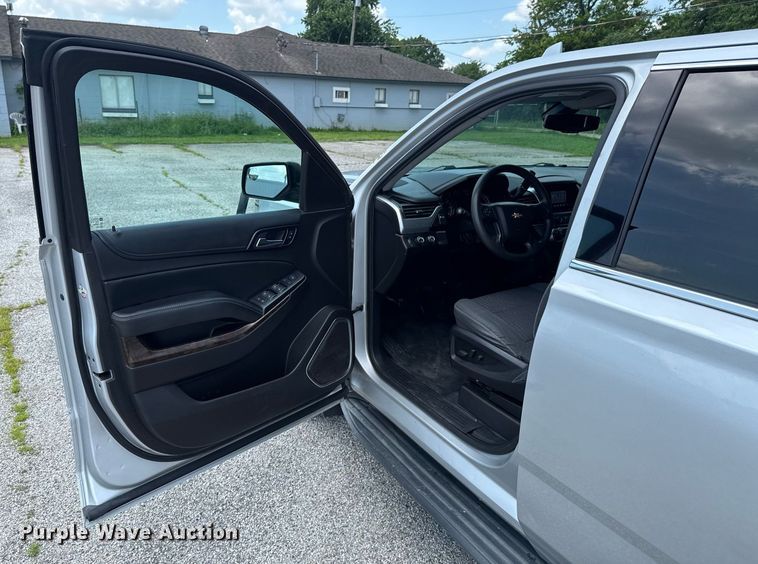 image for item DU9337 2015 Chevrolet Tahoe Police SUV