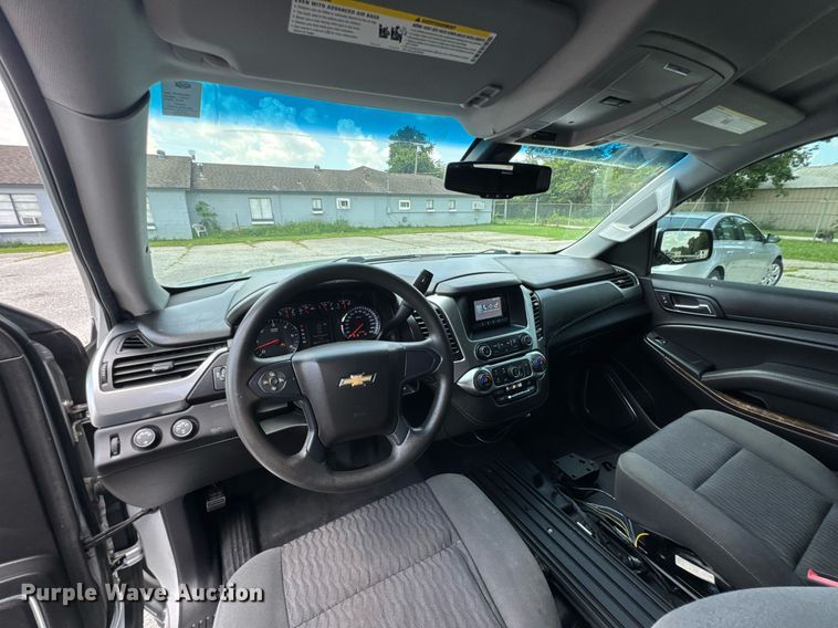 image for item DU9337 2015 Chevrolet Tahoe Police SUV