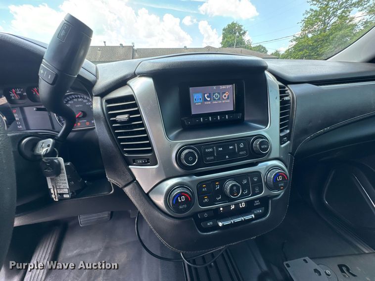 image for item DU9337 2015 Chevrolet Tahoe Police SUV