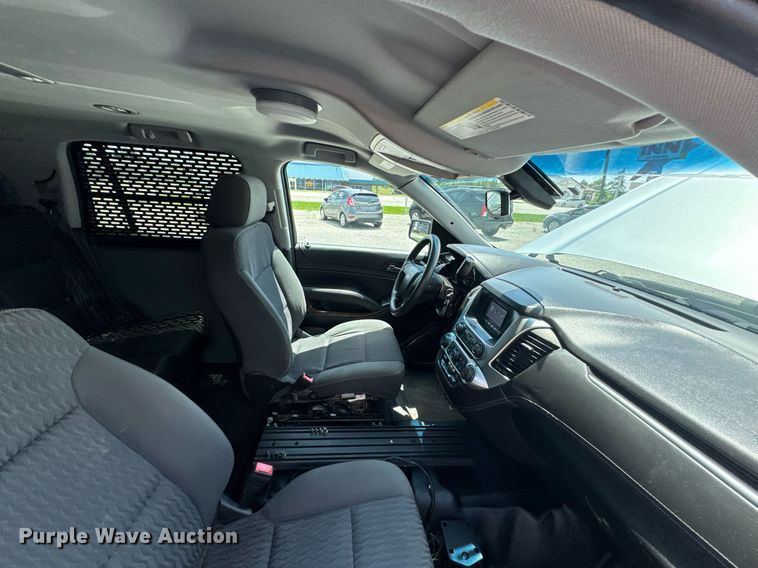 image for item DU9337 2015 Chevrolet Tahoe Police SUV