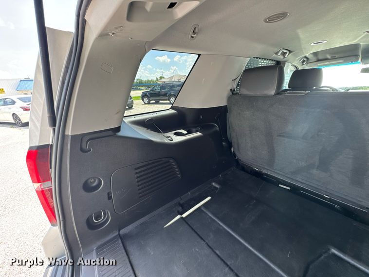 image for item DU9337 2015 Chevrolet Tahoe Police SUV