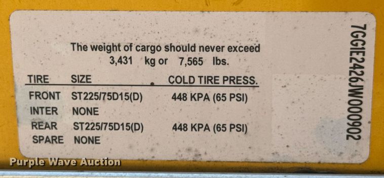 image for item DU9346 2018 Salvation Trailers food trailer