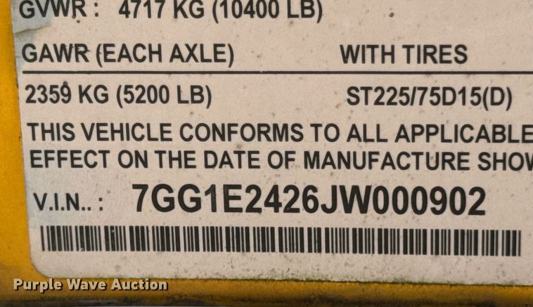 image for item DU9346 2018 Salvation Trailers food trailer