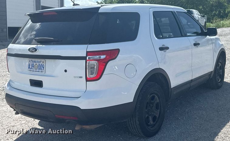 image for item DU9946 2014 Ford Explorer Police Interceptor SUV