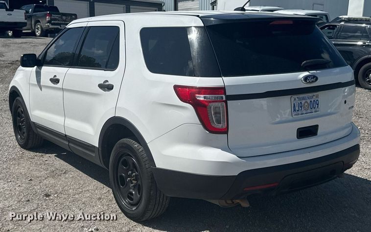image for item DU9946 2014 Ford Explorer Police Interceptor SUV