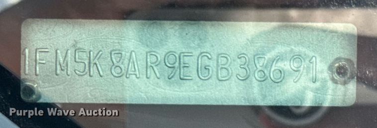 image for item DU9946 2014 Ford Explorer Police Interceptor SUV