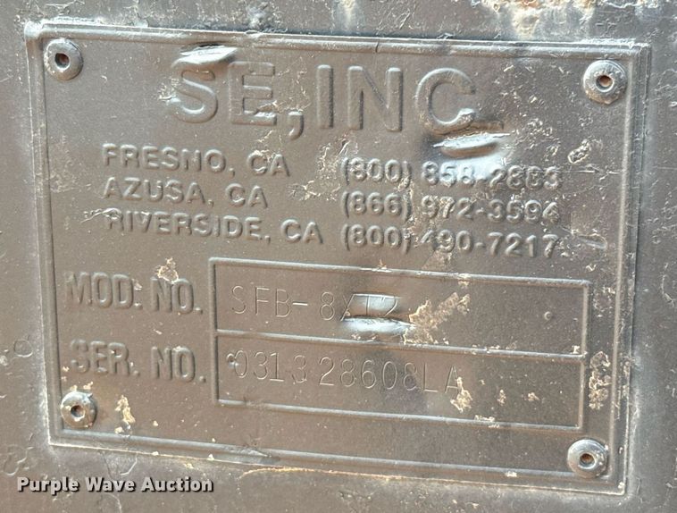 image for item DW5135 SE Inc SFB-8XT2 flatbed