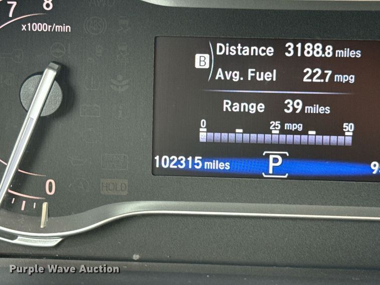 image for item DW5136 2016 Honda Pilot  SUV