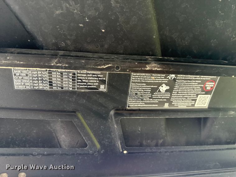 image for item DW5140 2023 Polaris Ranger 1000 XP utility vehicle