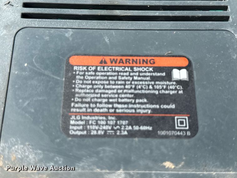 image for item DX5629 JLG FS80 D3 vertical lift