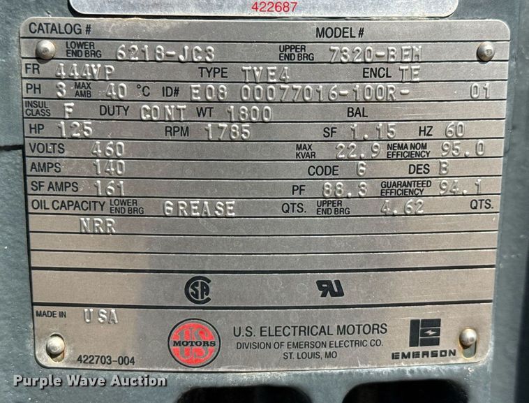 image for item DX5630 US Motors electric motor