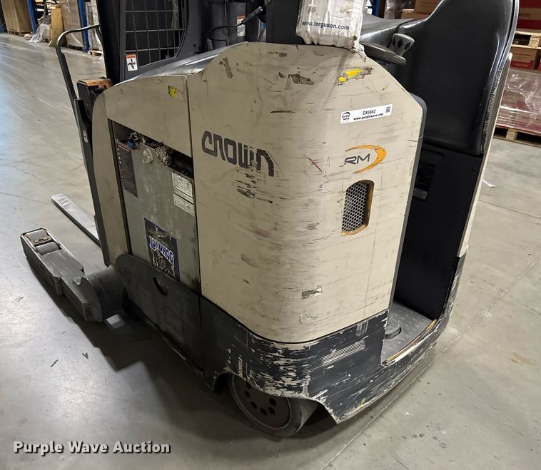 image for item DX5662 2017 Crown RM6025-45 reach truck