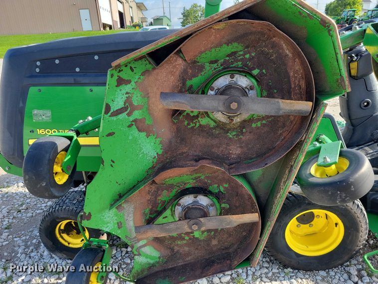 image for item DX7161 2014 John Deere 1600 Turbo Series II lawn mower