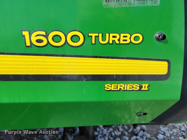 image for item DX7161 2014 John Deere 1600 Turbo Series II lawn mower