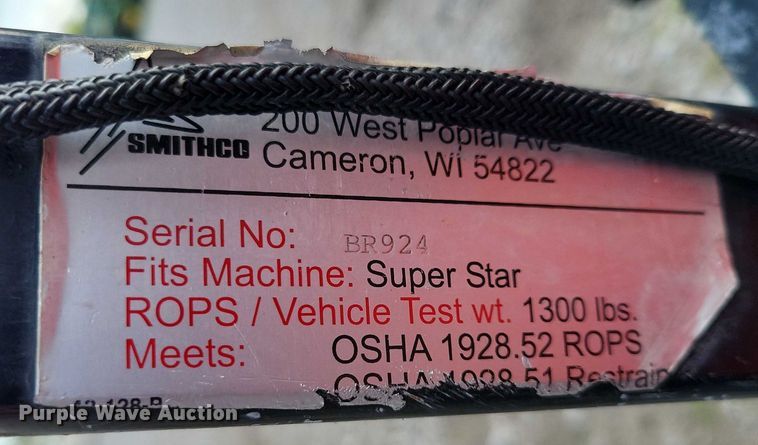 image for item DX7162 Smithco Super Star bunker rake