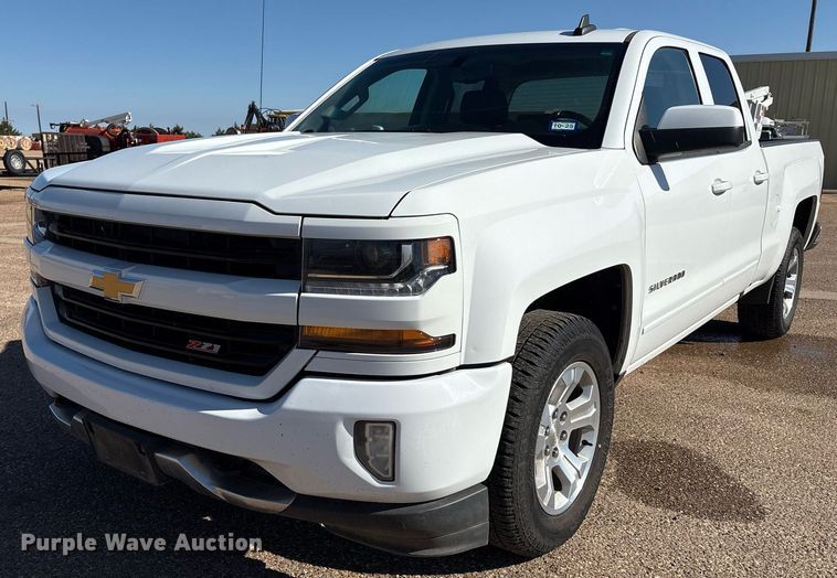 image for item DX8006 2018 Chevrolet Silverado 1500 Double Cab pickup truck