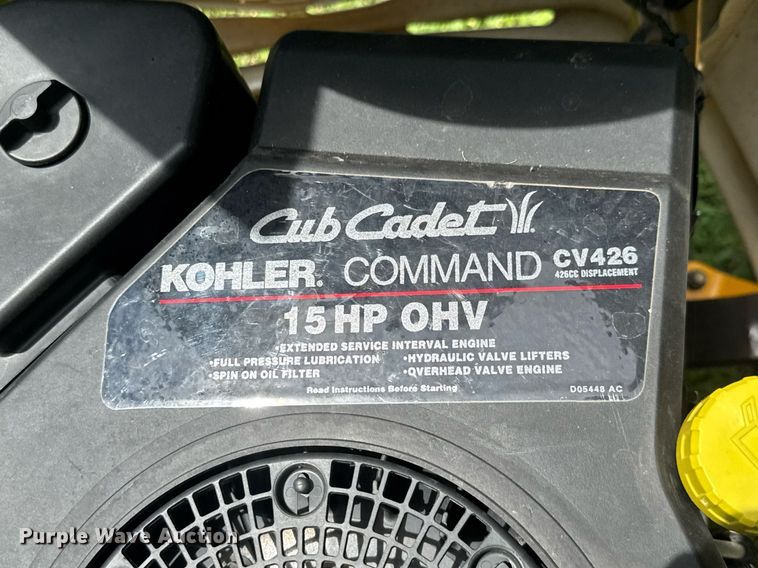 image for item DY0446 Cub Cadet 1515 lawn mower