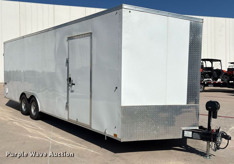 image for item DY0730 2021 LGS Trailers PSABC8.5X24TE3FF enclosed cargo trailer
