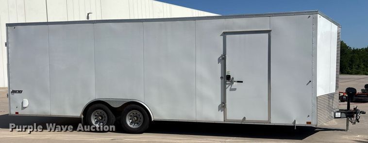 image for item DY0730 2021 LGS Trailers PSABC8.5X24TE3FF enclosed cargo trailer
