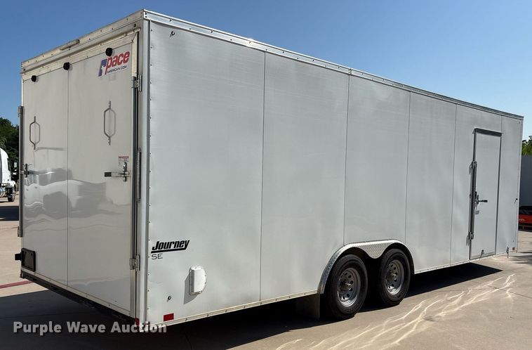 image for item DY0730 2021 LGS Trailers PSABC8.5X24TE3FF enclosed cargo trailer